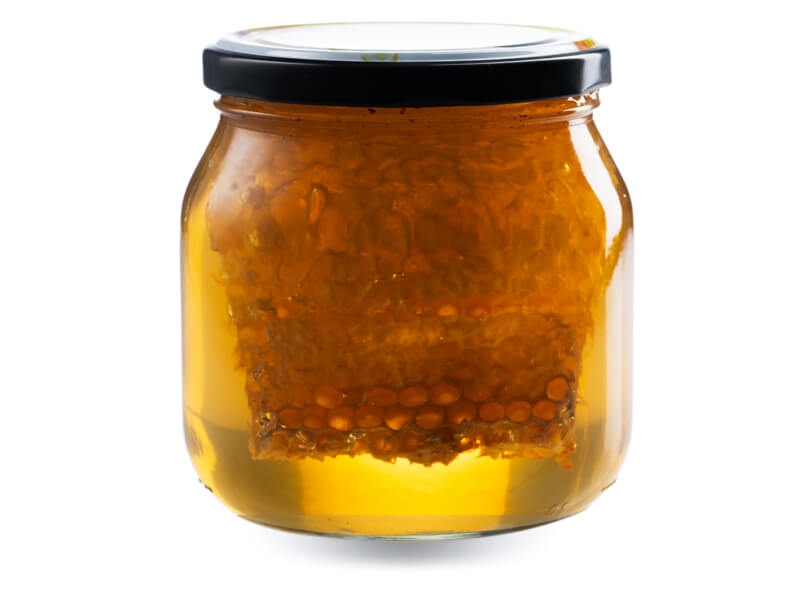 Akacia honung med honungskaka, 750 gr